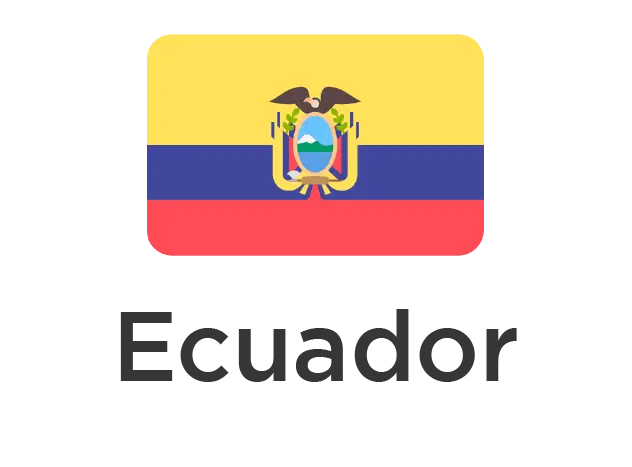 bandera de Ecuador